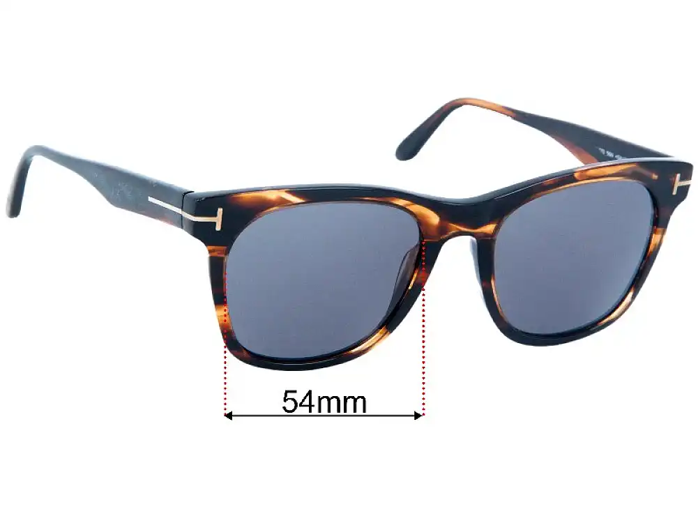 Tom Ford Brooklyn TF833 54mm Replacement Lenses